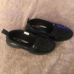 puma Shoes - Size 5 glitter puma slip on puma Shoes - Size 5 glitter puma slip on